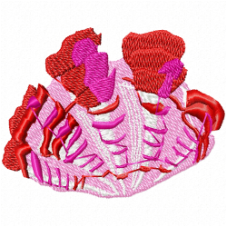 Seashell Embroidery Design 7 Seashell Embroidery Design 7